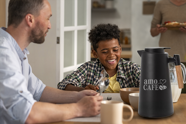 Café Raiz em preparo